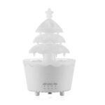 1Box=18PCS 250ML Raindrop Aromatherapy Machine Bedroom Desktop Office Home Silent Heavy Mist Colorful Night Light Humidifier Diffuser Home Portable Ultrasonic Tree Remote Control Aroma Diffuser Rain Cloud Humidifier with LED Light - White